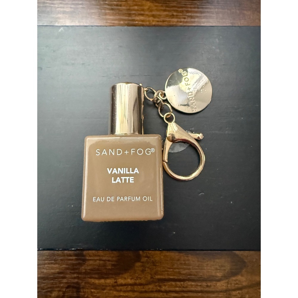 Sand + Fog Vanilla Latte Keychain Charm 10ml new